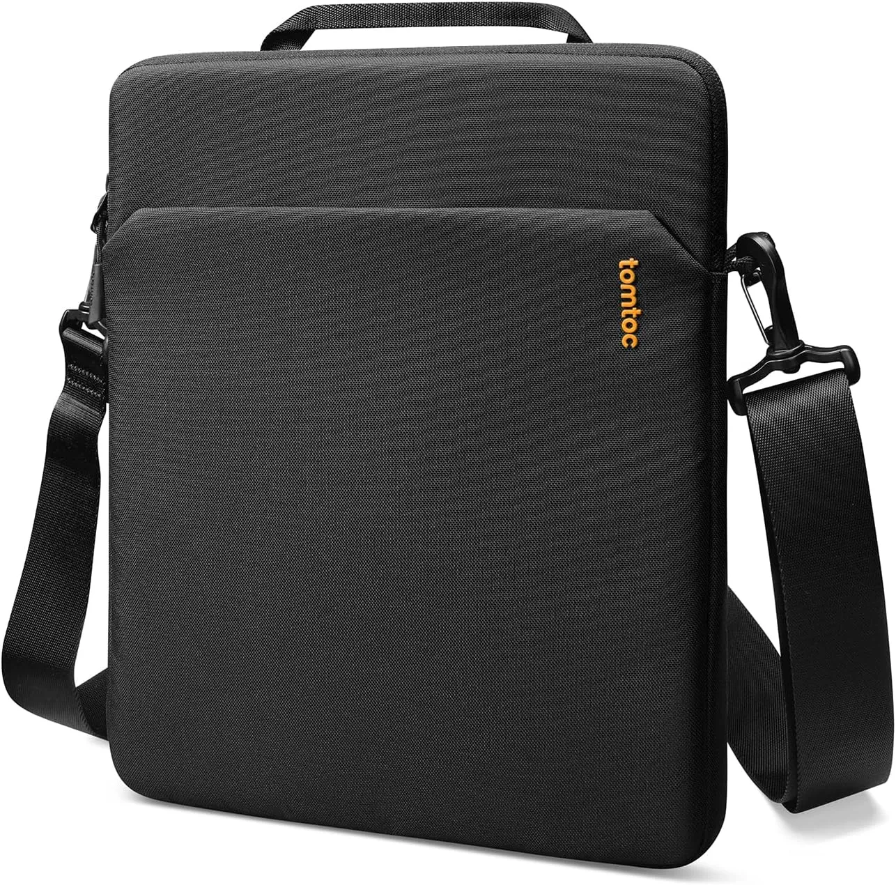 Tomtoc Light-B19 Slim 11 Inch Tablet Shoulder Bag for iPad Pro, Air, 10/9, Light Shoulder Bag with Accessories Storage, Eco-Friendly Fabric