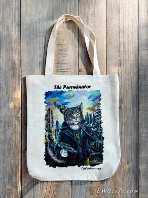Tote Bag "Purrminator"