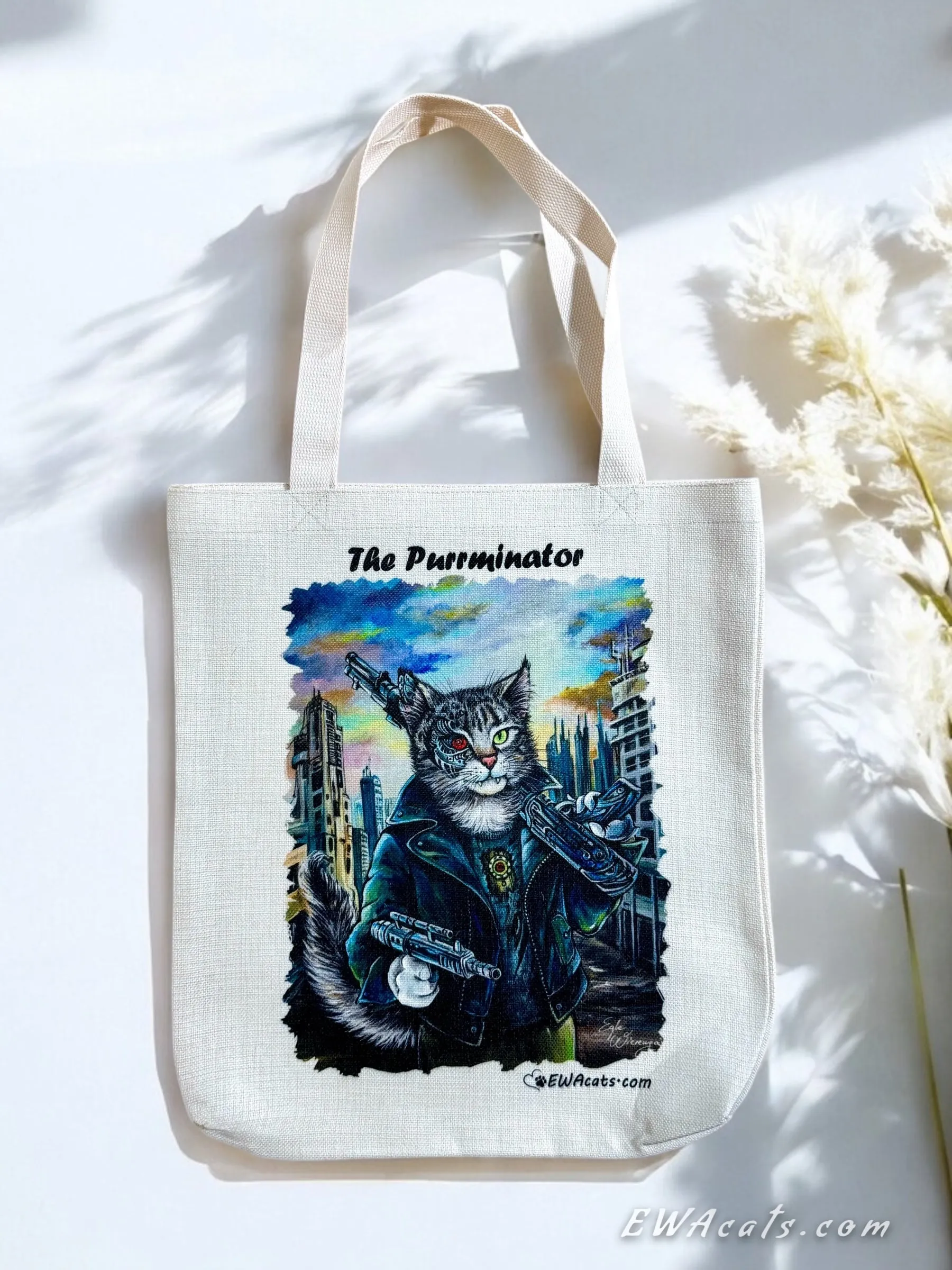 Tote Bag "Purrminator"