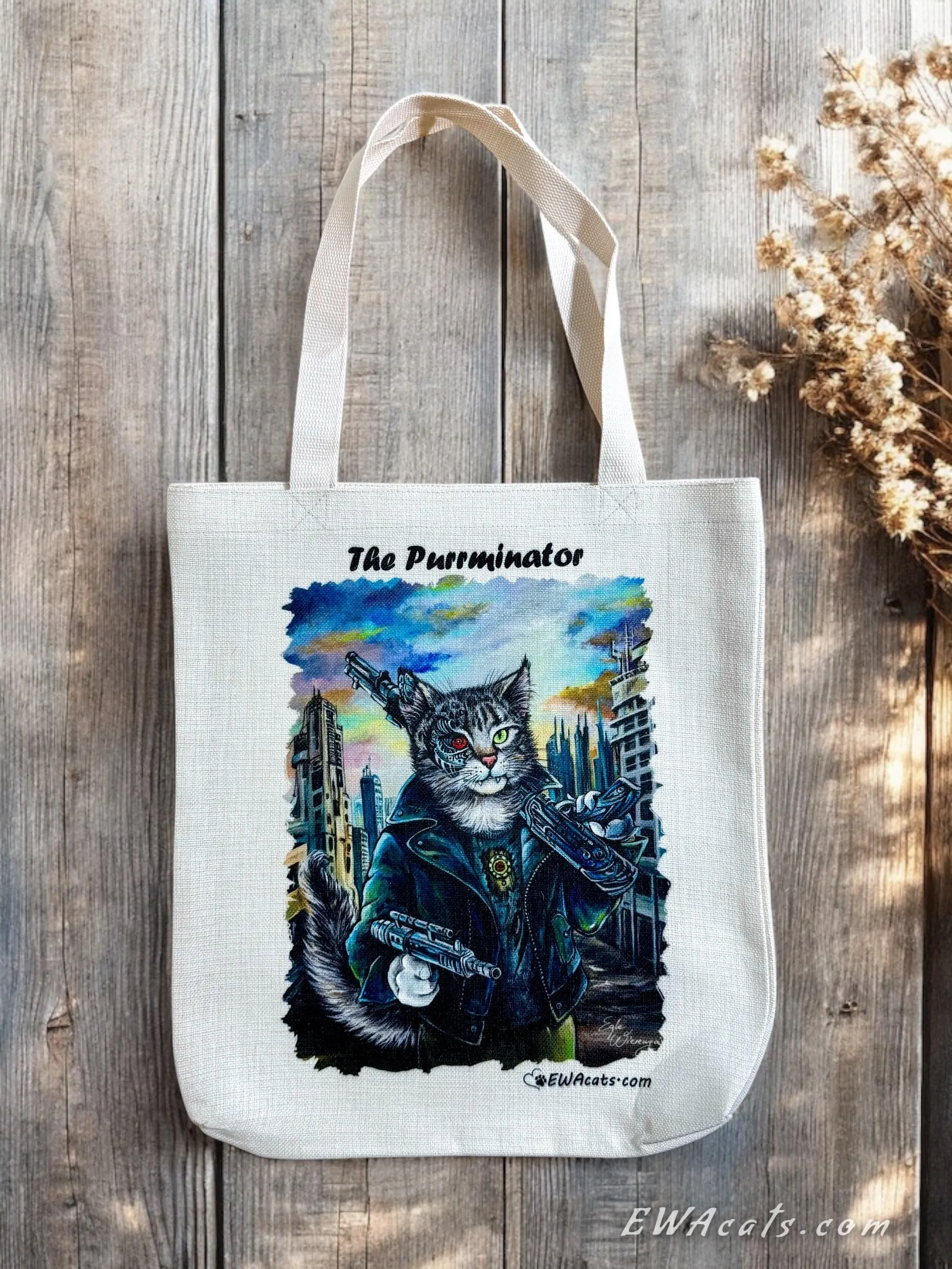 Tote Bag "Purrminator"