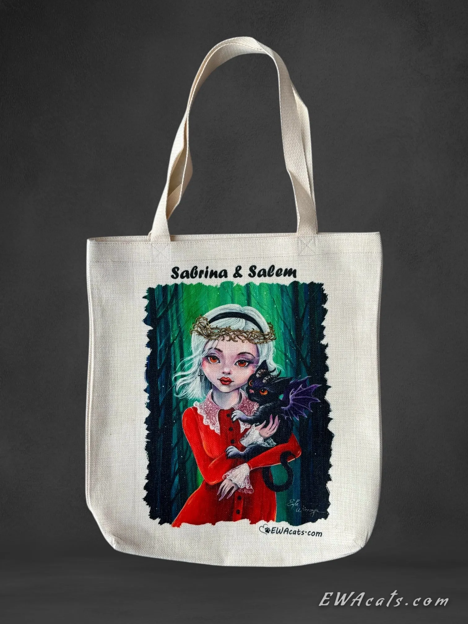 Tote Bag "Sabrina & Salem"