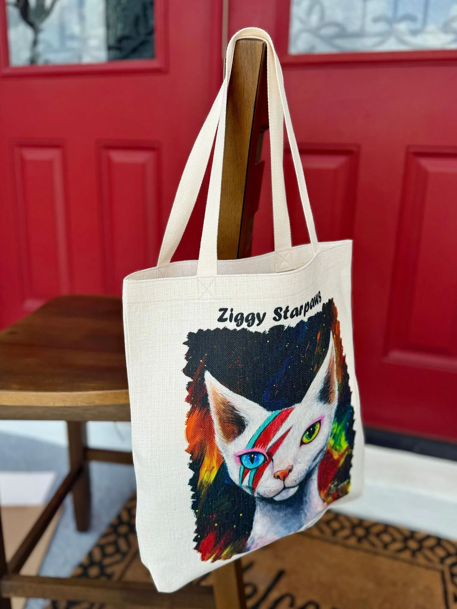 Tote Bag "Ziggy Starpaws"