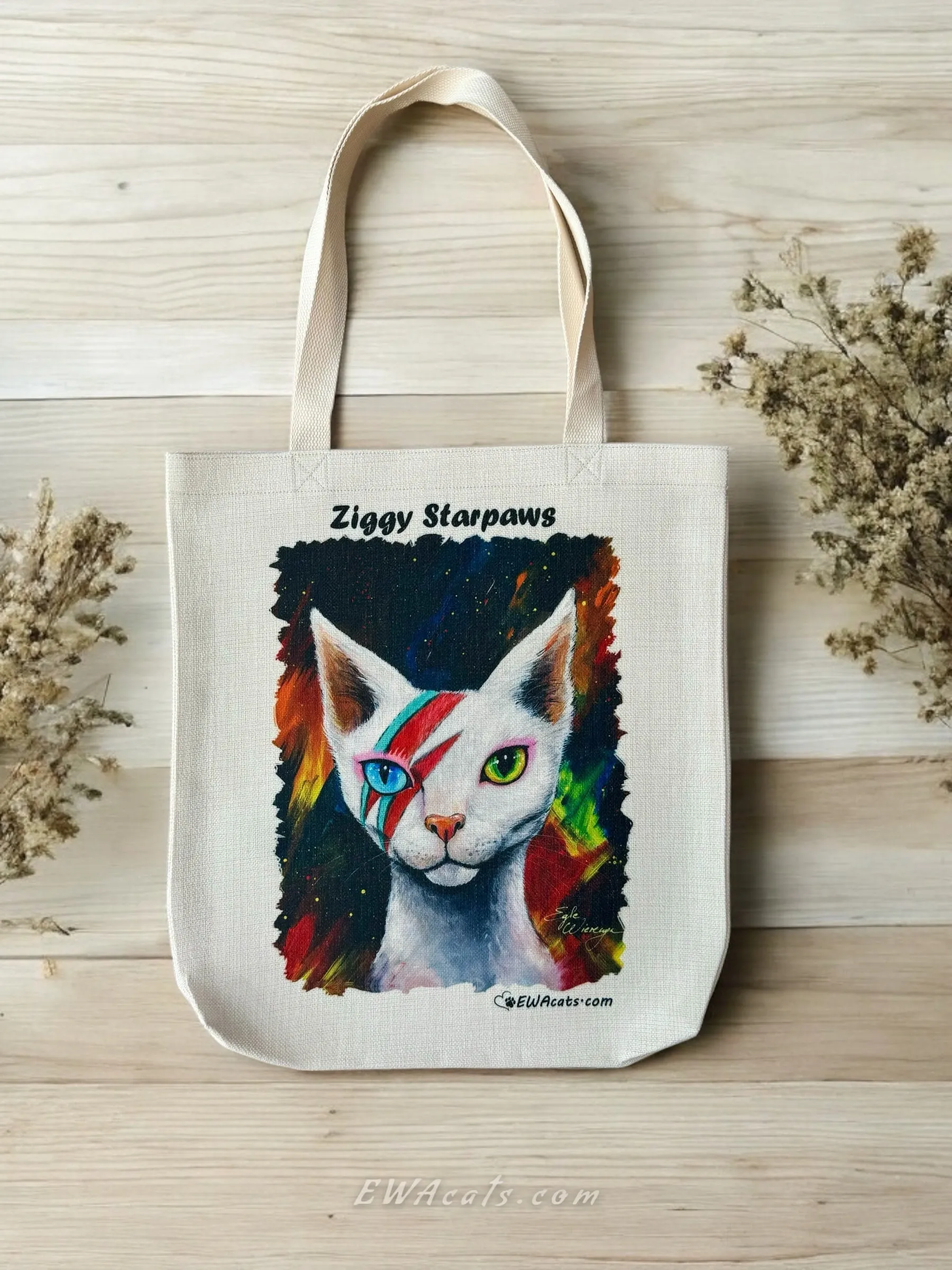 Tote Bag "Ziggy Starpaws"