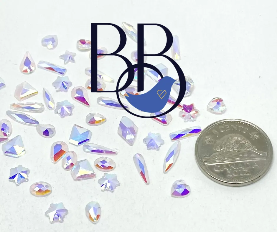 Transparent AB Assorted Shapes