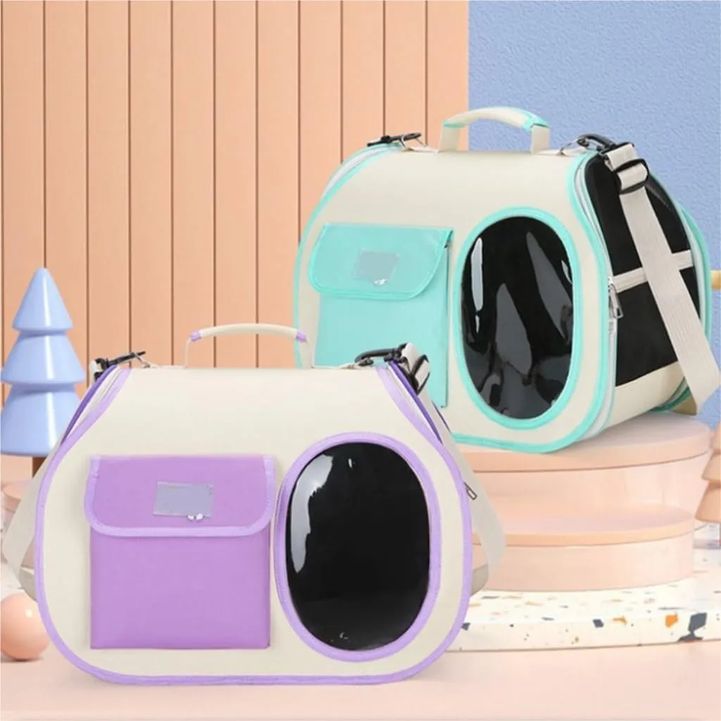 Travel Cat Bag Cross-Body Pet Outing Bag, Portable Breathable Cat Bag, Portable Cat School Bag, Travel Dog Backpack Cat Bag
