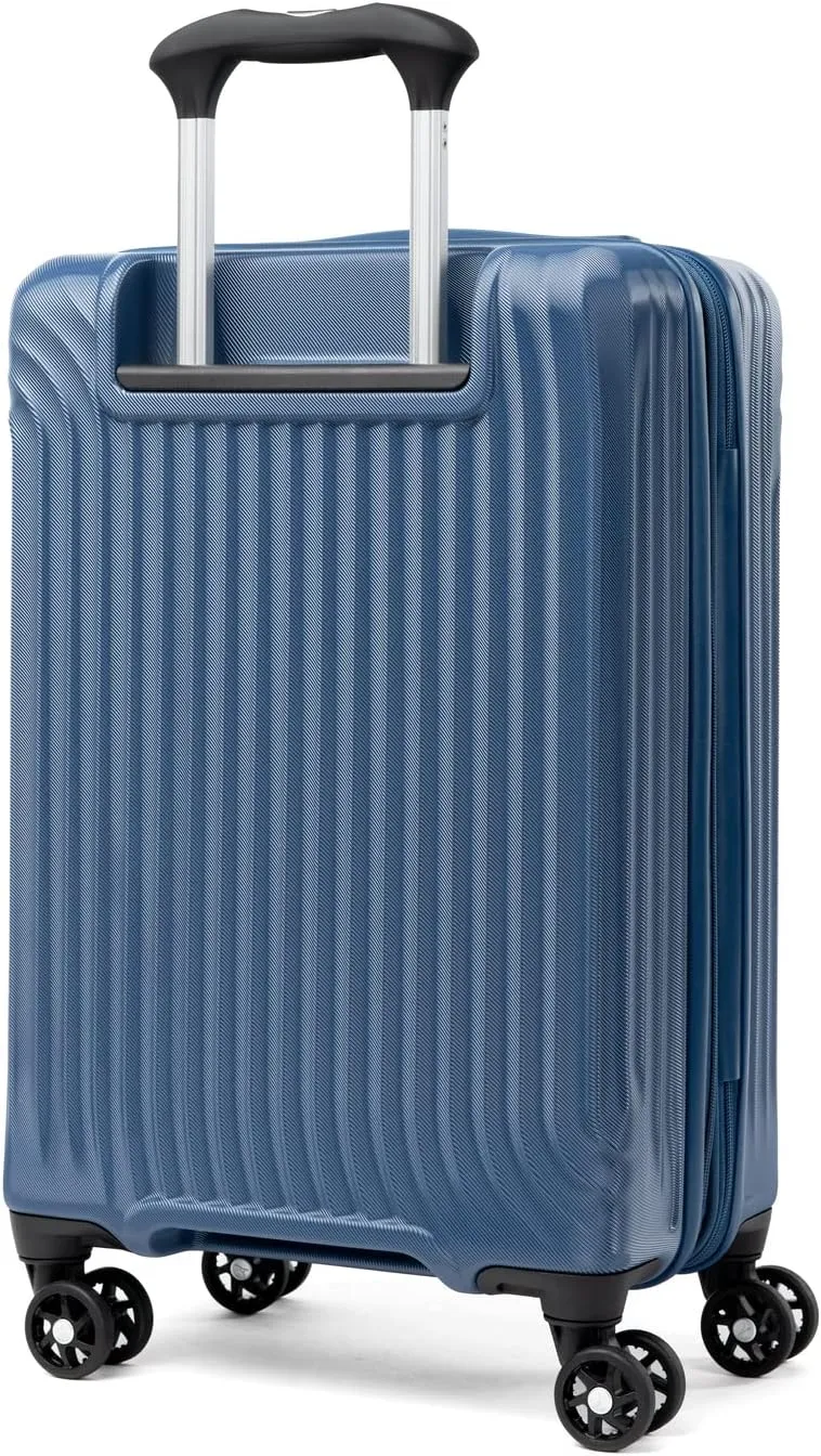 Travelpro Maxlite Air Hardside Expandable Carry on Luggage, 8 Spinner Wheels, Lightweight Hard Shell Polycarbonate Suitcase, Ensign Blue, Carry On 21-Inch