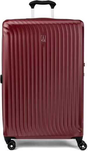 Travelpro Maxlite Air Hardside Expandable Checked Luggage, 8 Spinner Wheels, Lightweight Hard Shell Polycarbonate Suitcase, Cabernet, Checked Large 28-Inch