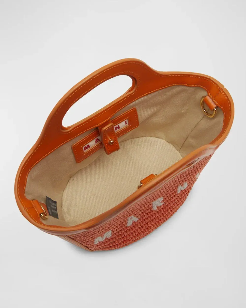 Tropicalia Small Tote in Carrot