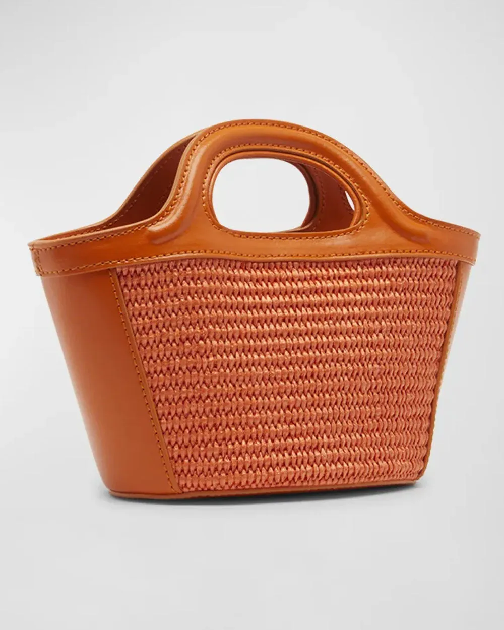 Tropicalia Small Tote in Carrot