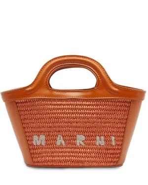 Tropicalia Small Tote in Carrot