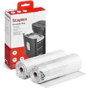 Tru Red Shredder Bags, 15.8 Gal, set of two 50-Bag Cartons (TR22403-CCVS)