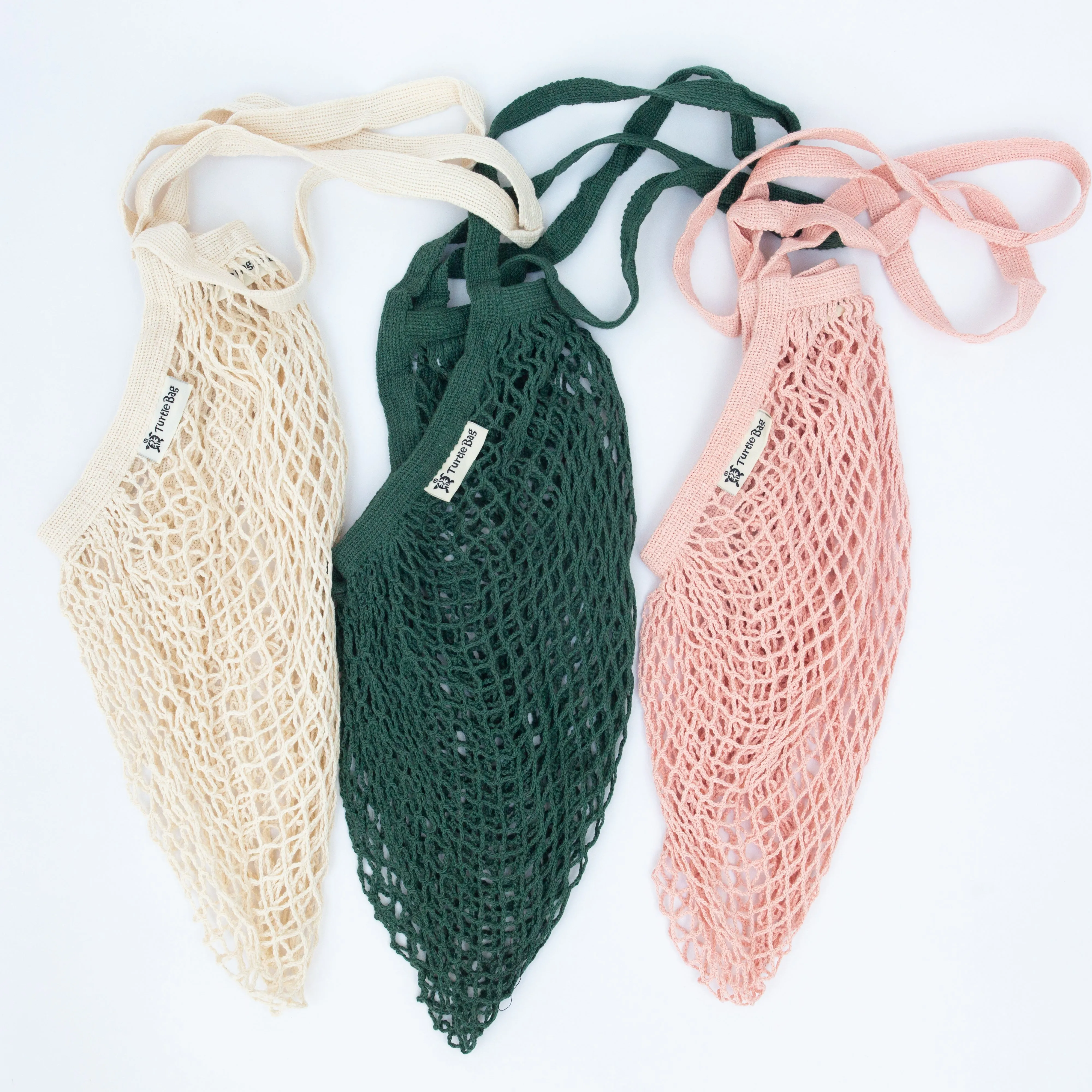 Turtle Bags Long Handled String Bag - Natural