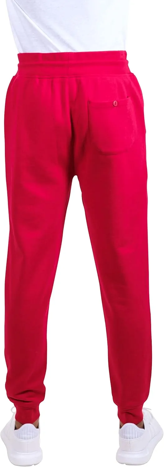 Ultra Game Adults NFL Official Active Super Soft Fleece Game Day Jogger Sweatpants