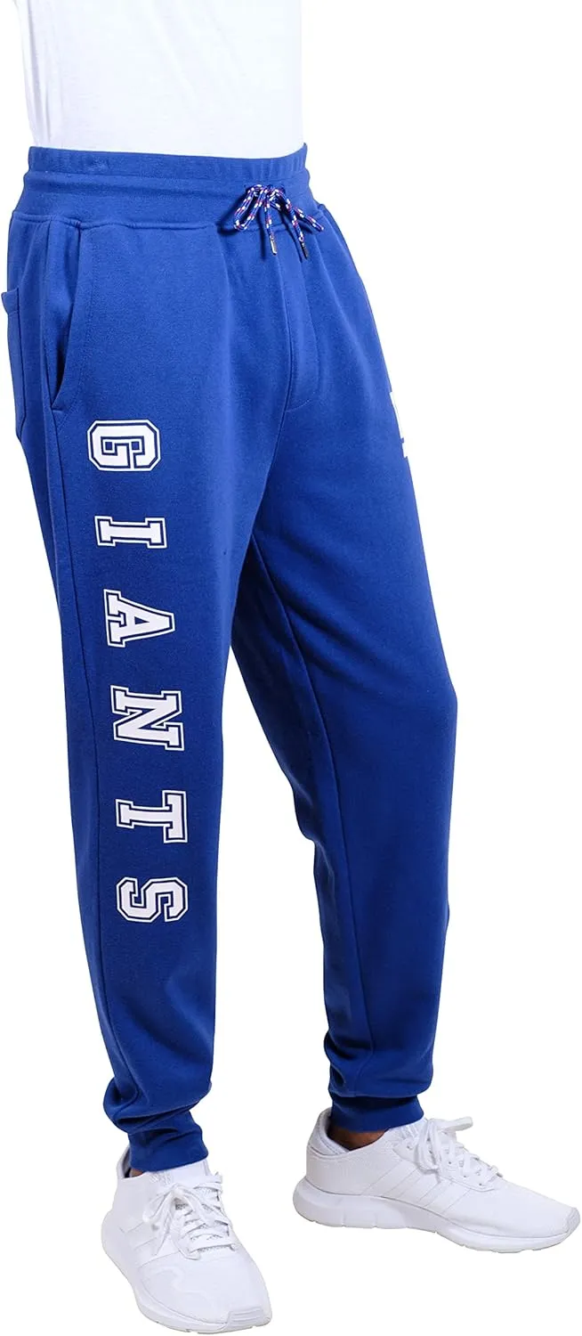 Ultra Game Adults NFL Official Active Super Soft Fleece Game Day Jogger Sweatpants