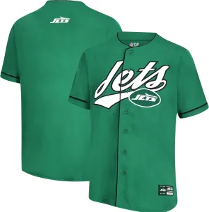 Ultra Game Adult's NFL Official Game Day Button Down Baseball Mesh Jersey Shirt