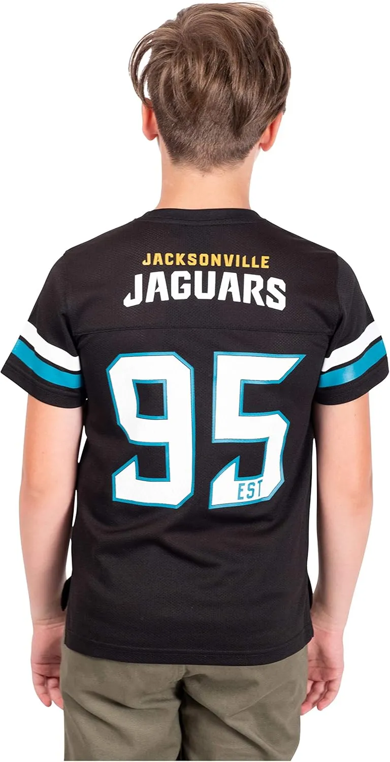 Ultra Game Youth NFL Official Super Soft Game Day Mesh Jersey Shirt