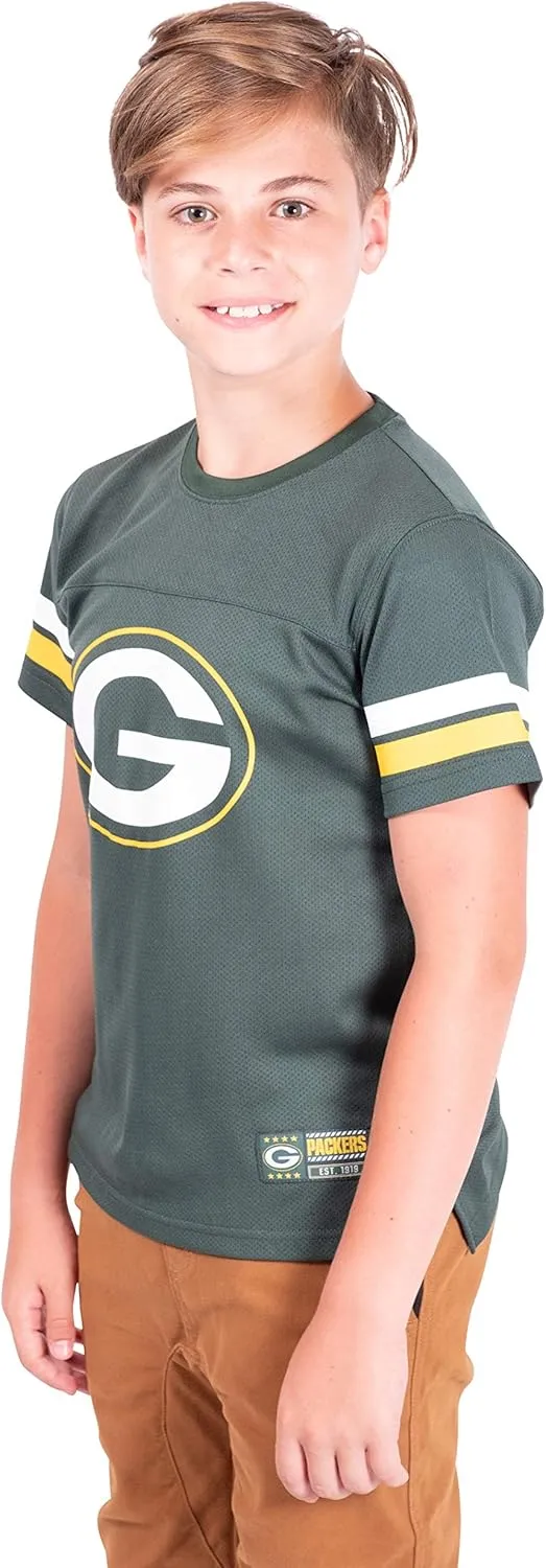 Ultra Game Youth NFL Official Super Soft Game Day Mesh Jersey Shirt