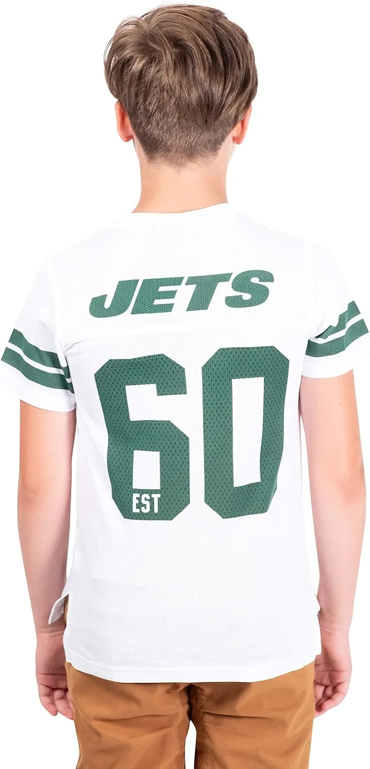 Ultra Game Youth NFL Official Super Soft Game Day Mesh Jersey Shirt