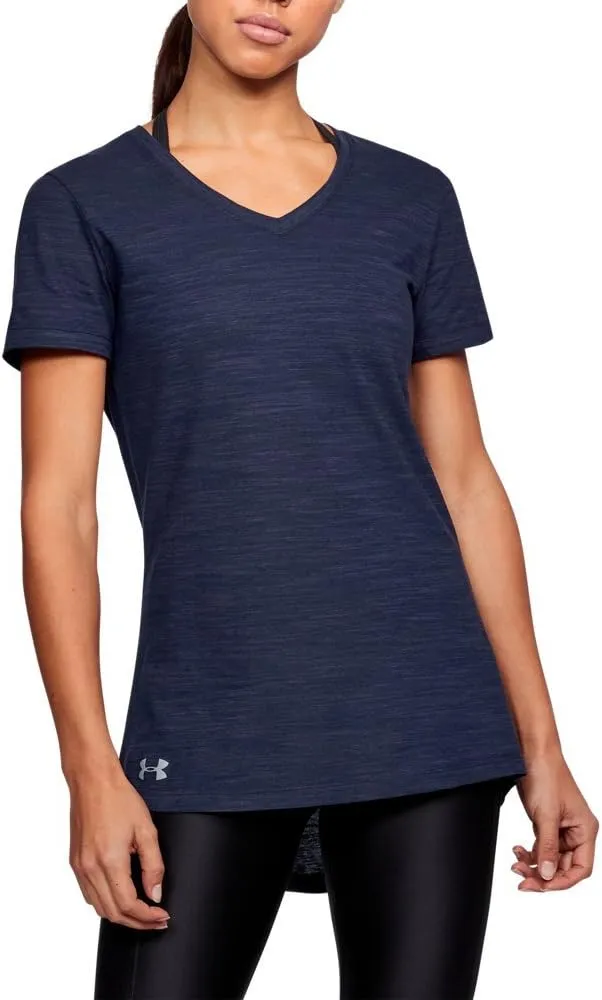 Under Armour Women's Performance Stadium T-Shirt Tee V-Neck Color Choices