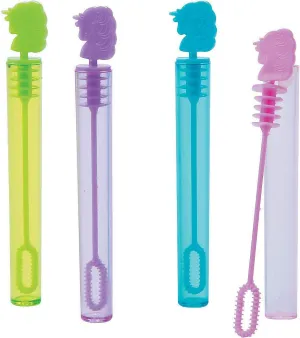 UNICORN BUBBLE TUBES (2DZ) - Toys - 24 Pieces