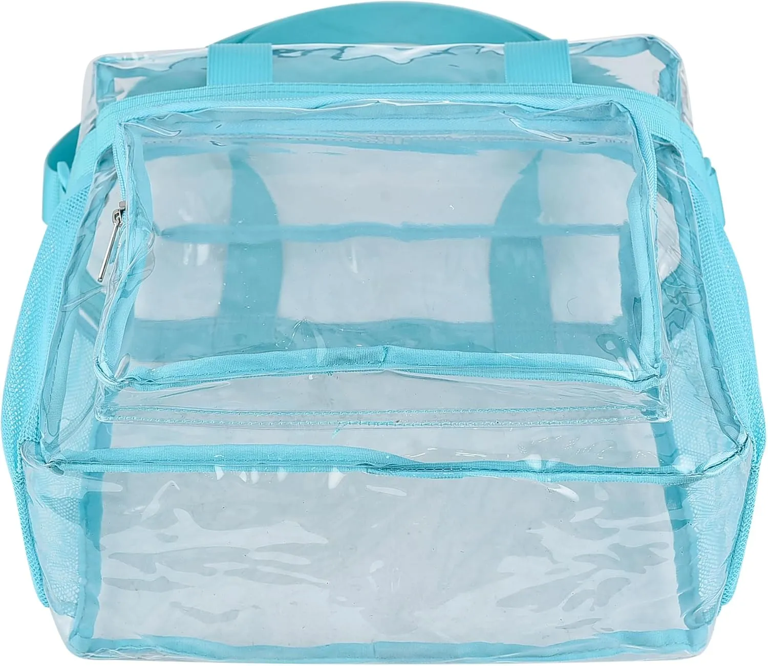 USPECLARE Clear Tote Stadium Approved, Security Travel & Gym Clear Bag for Work Sports Games Concerts