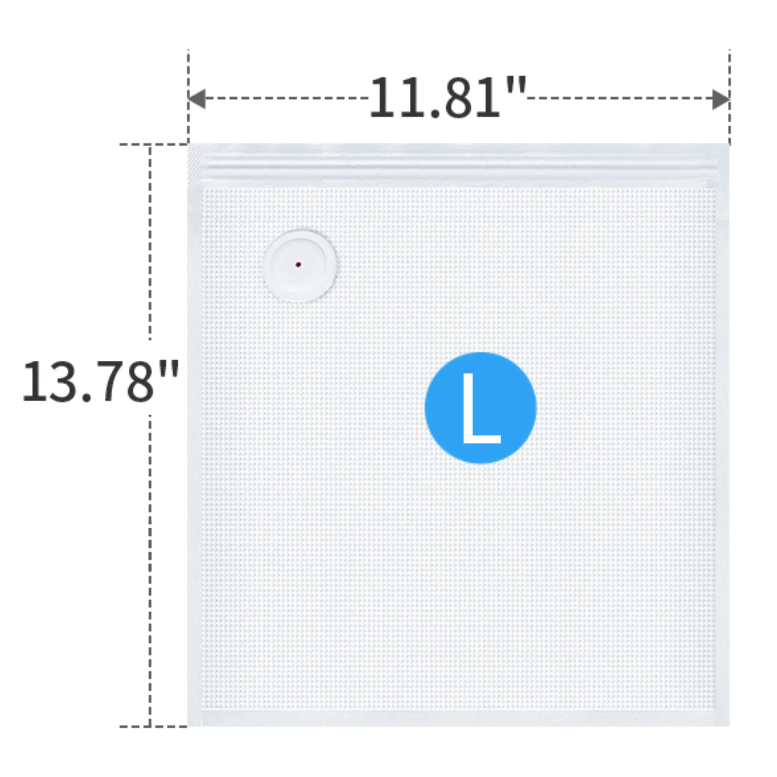 Vacuum Sealer Bags for Food - AX002, Dishwasher Safe, Clear