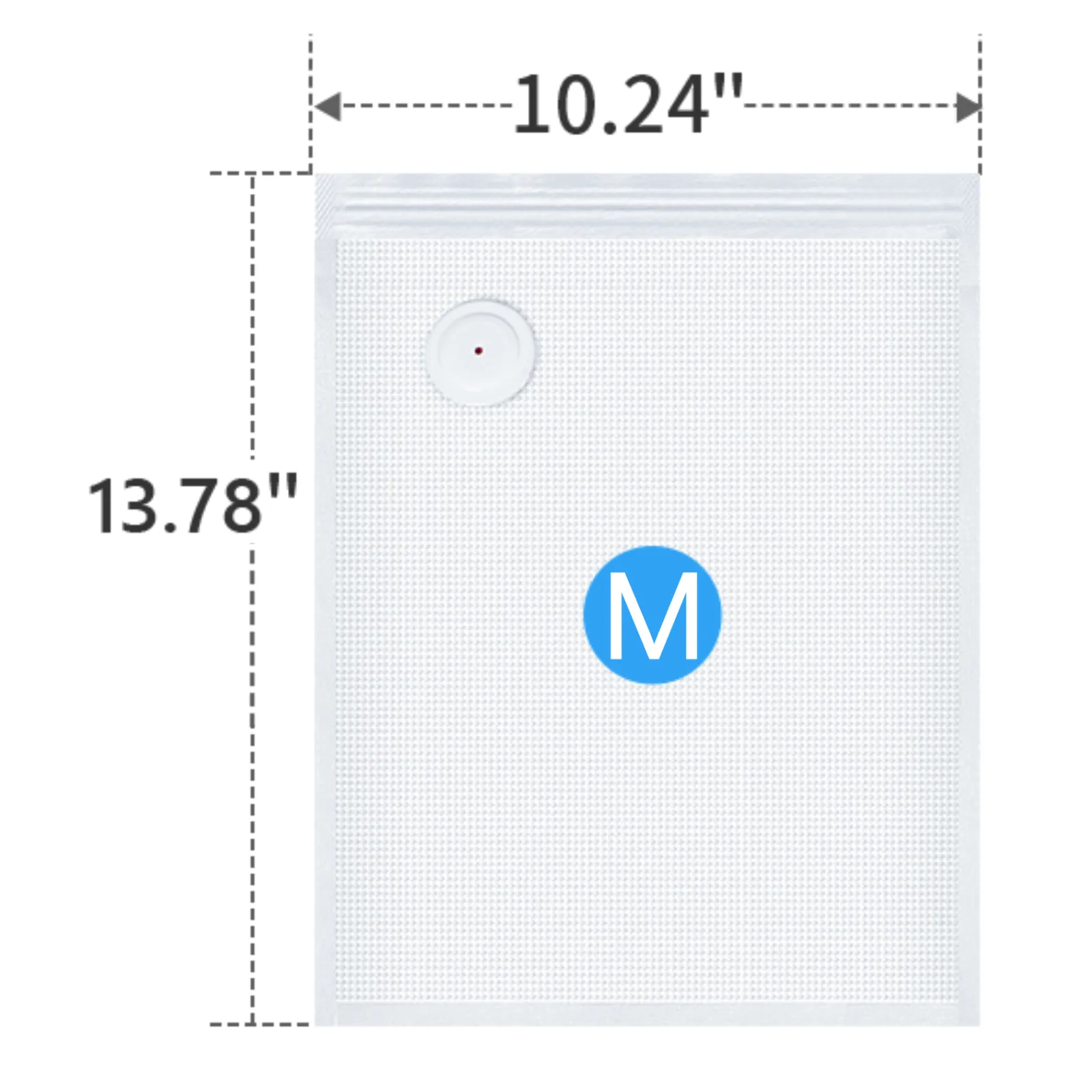 Vacuum Sealer Bags for Food - AX002, Dishwasher Safe, Clear