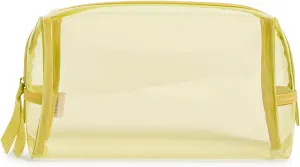 Vera Bradley Women's Clear Medium Cosmetic Makeup Organizer Bag