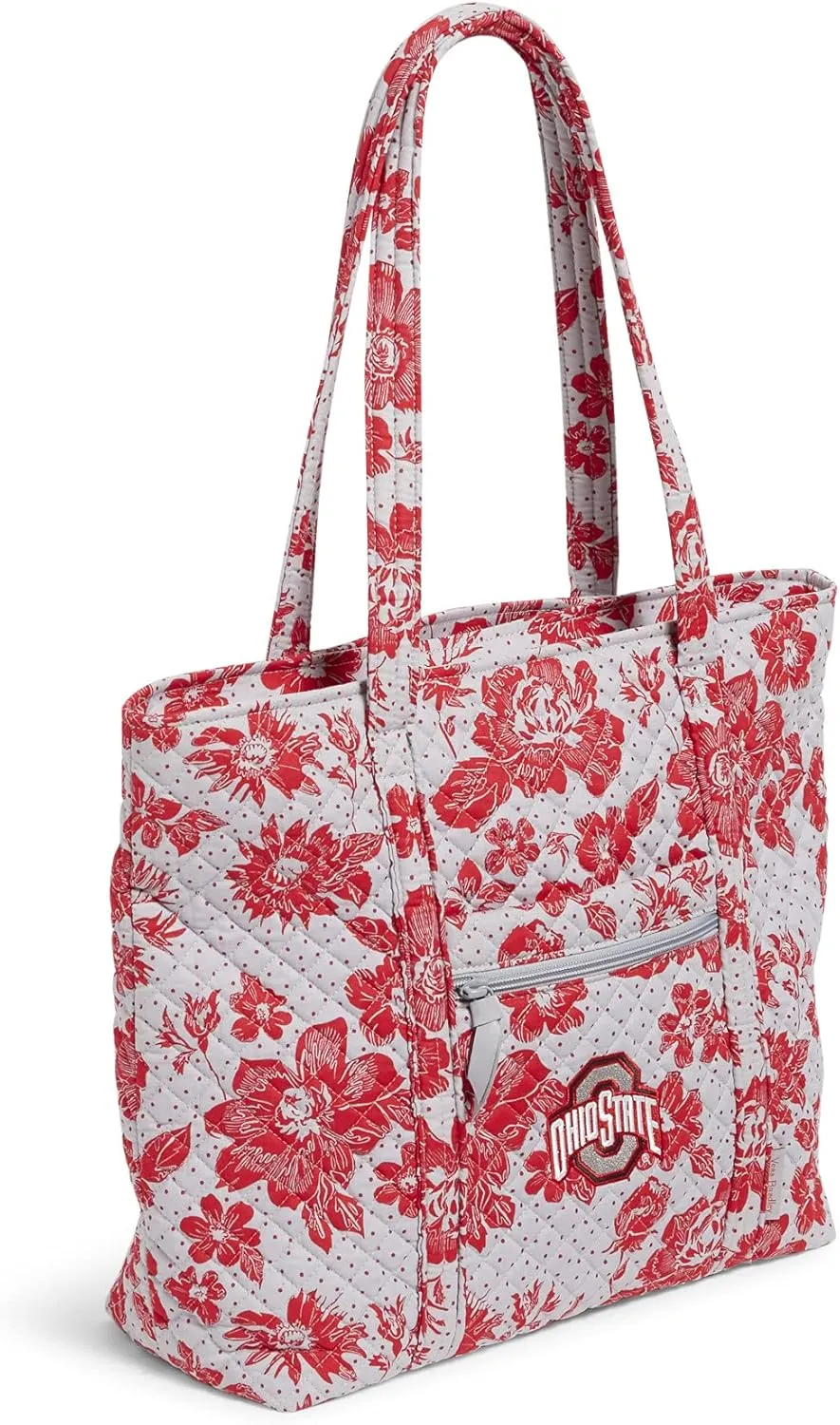 Vera Bradley Women's Cotton Collegiate Vera Tote Bag (Multiple Teams Available)
