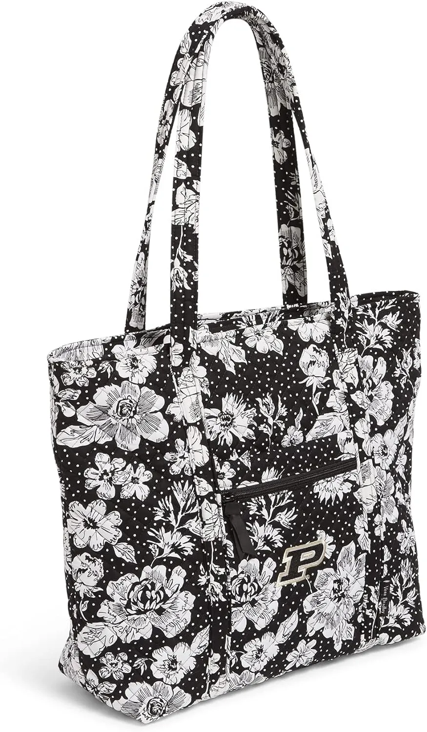 Vera Bradley Women's Cotton Collegiate Vera Tote Bag (Multiple Teams Available)