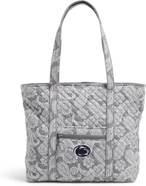 Vera Bradley Women's Cotton Collegiate Vera Tote Bag (Multiple Teams Available)