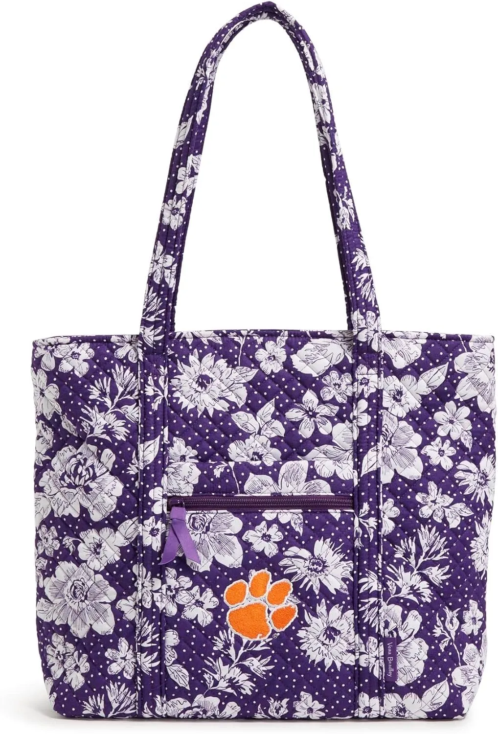 Vera Bradley Women's Cotton Collegiate Vera Tote Bag (Multiple Teams Available)
