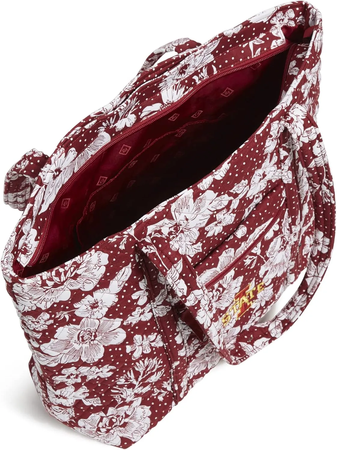 Vera Bradley Women's Cotton Collegiate Vera Tote Bag (Multiple Teams Available)