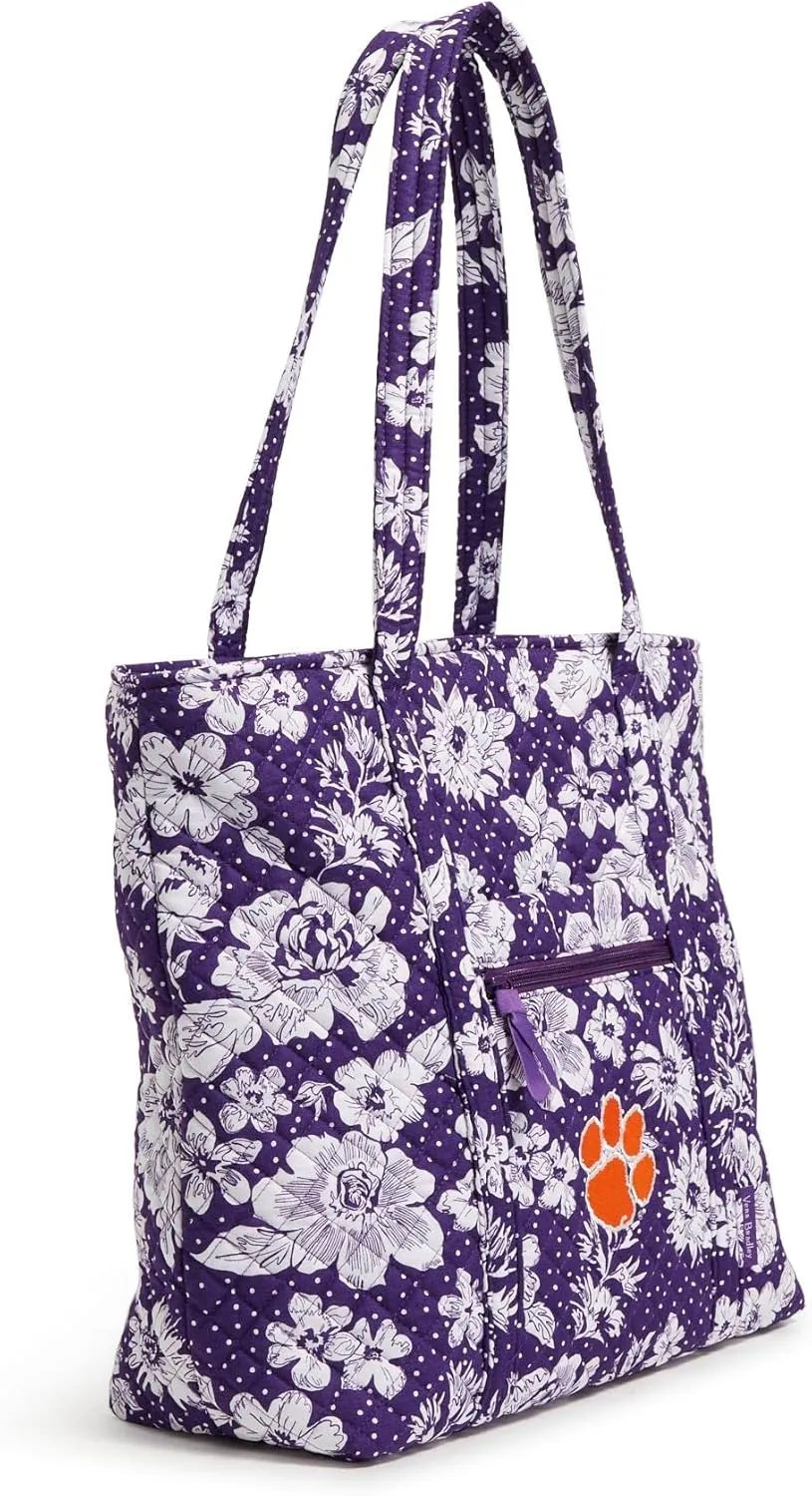 Vera Bradley Women's Cotton Collegiate Vera Tote Bag (Multiple Teams Available)