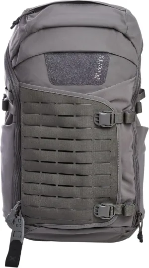 Vertex Siege 25L Sling Tactical Backpack CCW Bag, Concealed Carry, EDC Gear for Travel, Work, Wolf Grey