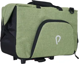 Vincita Big Nash Bike Trunk Bag, Universal Quick-release Fit All Rear Racks With Expandable Panniers And Waterproof Rain Cover, Bicycle Commuter Bag Suitable For Bicycles. (Green, Nash) (B181B-2 0)