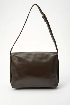 Vintage Loewe Brown Leather Crossbody