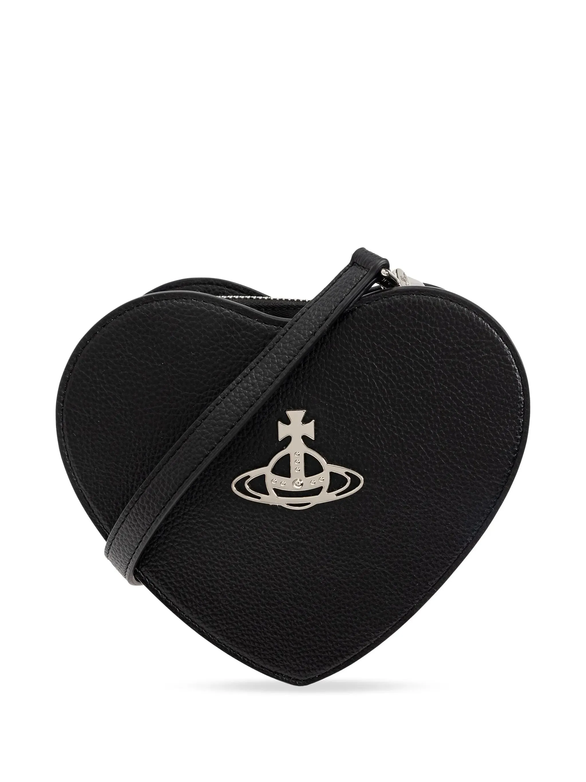 VIVIENNE WESTWOOD WOMEN Louise Heart Crossbody Bag Black