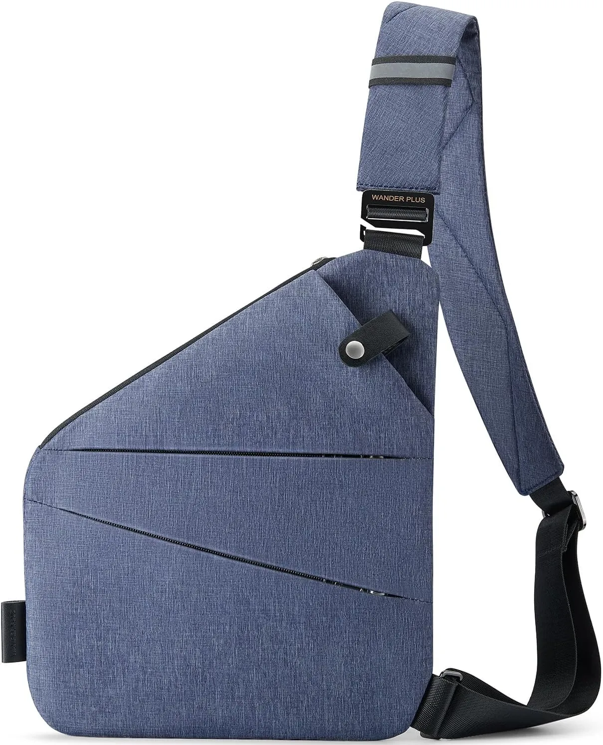 WANDER PLUS® Anti Theft Crossbody Bag, Shoulder Bag Anti-theft Design for Travel, Sport, Work