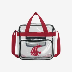 Washington State Cougars Clear High End Messenger Bag