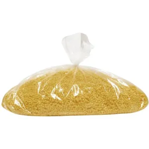Waxness Spa Choice Natural Honey Gel Hard Wax Beads - Made in Italy / 2.2 lbs. - 35.27 oz. - 1 kg. Each X 12 Bags = 26.4 lbs.