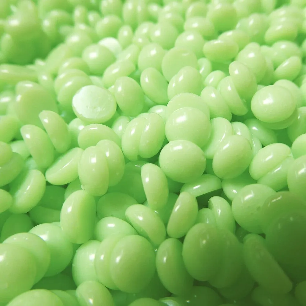 Waxness Spa Choice Rosin Free Multidirectional Hard Wax Lime / 2.2 lbs. - 35.27 oz. - 1 kg. Each X 4 Bags = 8.8 Lbs