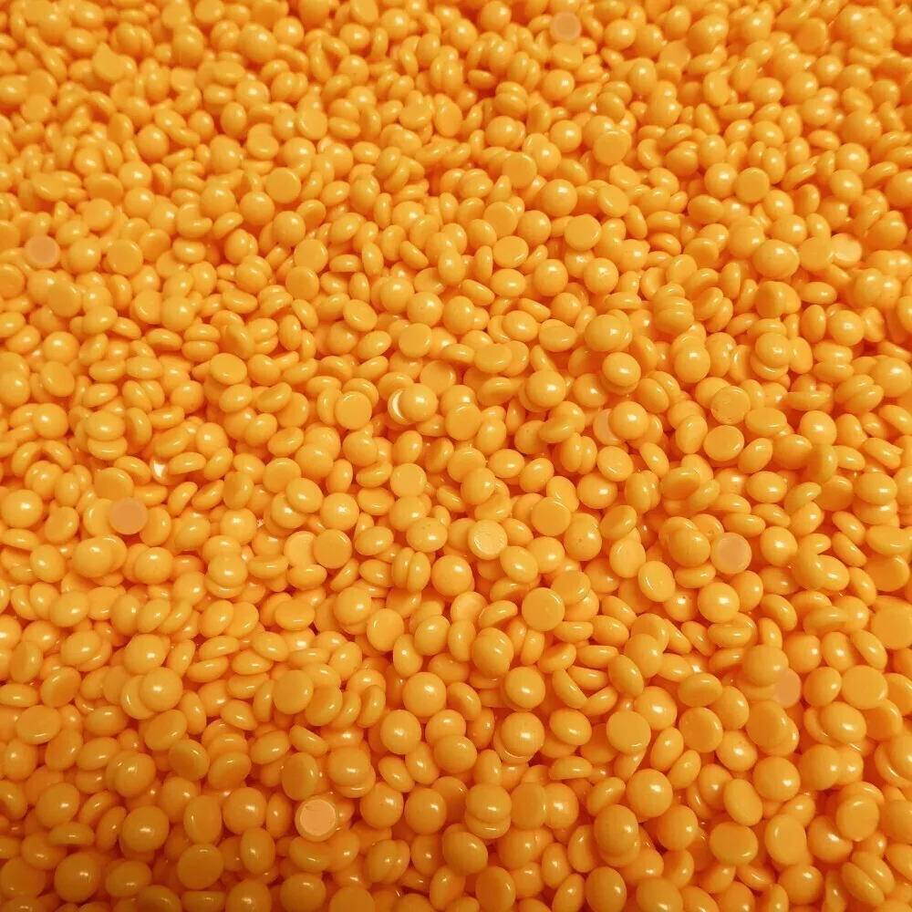 Waxness Spa Choice Rosin Free Multidirectional Hard Wax Mango - Made in Italy / 2.2 lbs. - 35.27 oz. - 1 kg. Each X 4 Bags = 8.8 Lbs