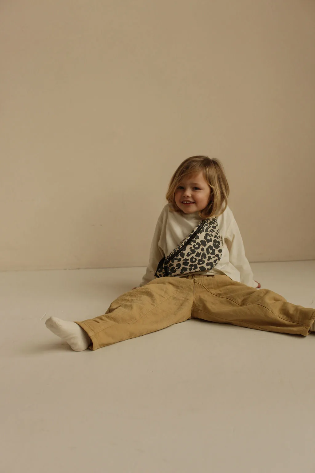 Weiche Baumwolle Leopard Mini Umhängetasche