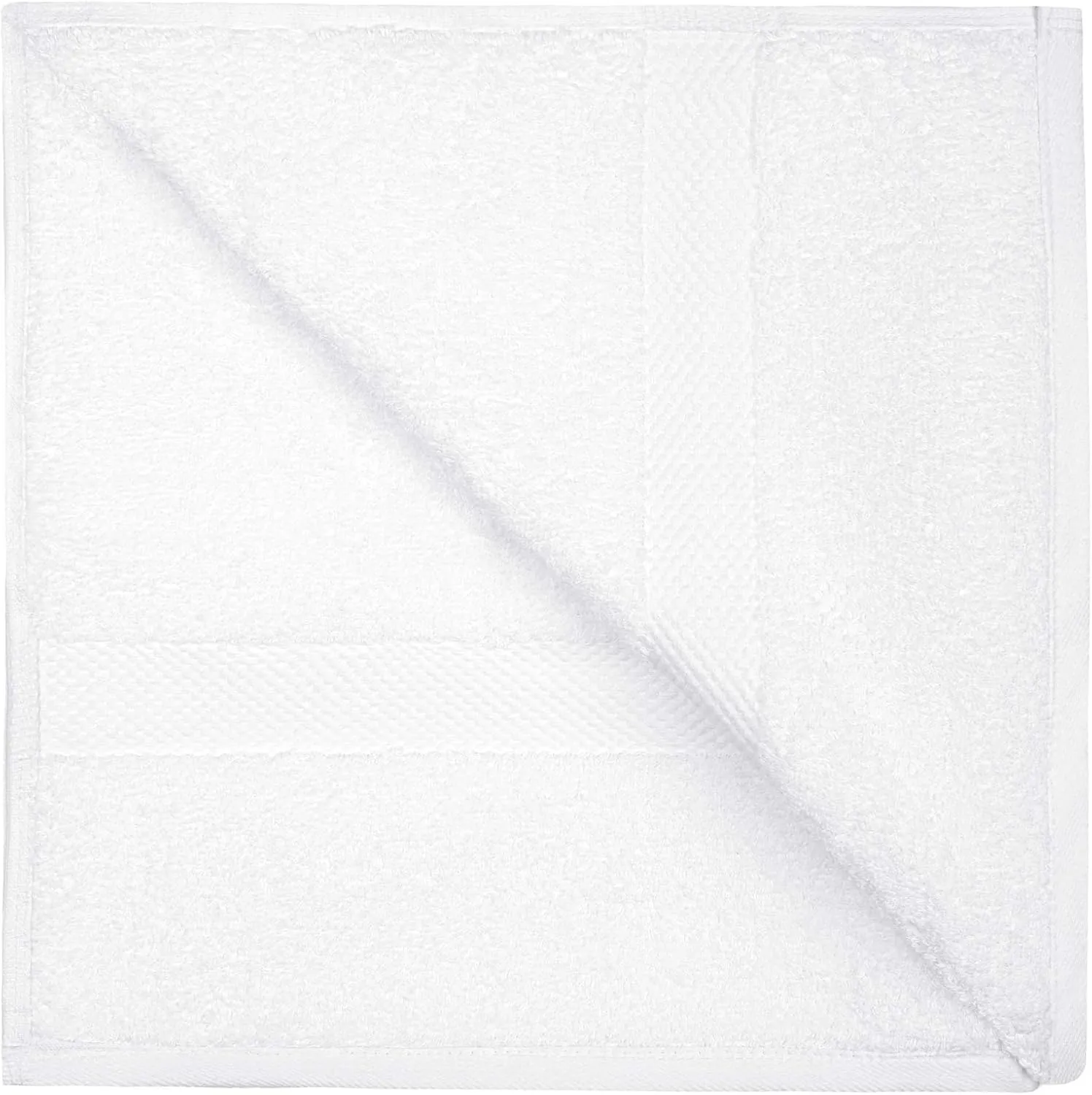 White Bath Towel Set - 100% Cotton Towels for Bathroom by Marriott Hotel (2 Piece Towel Set)
