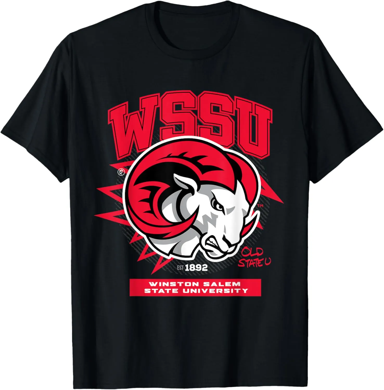 Winston Salem State University - WSSU - HBCU - Rams T-Shirt