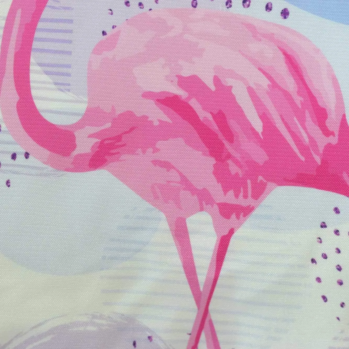 Womens Tote bag - Flamingo with colorful flowers - Sports Gym Lunch Yoga Shopping Travel Bag Washable - 1.47X0.98 Ft