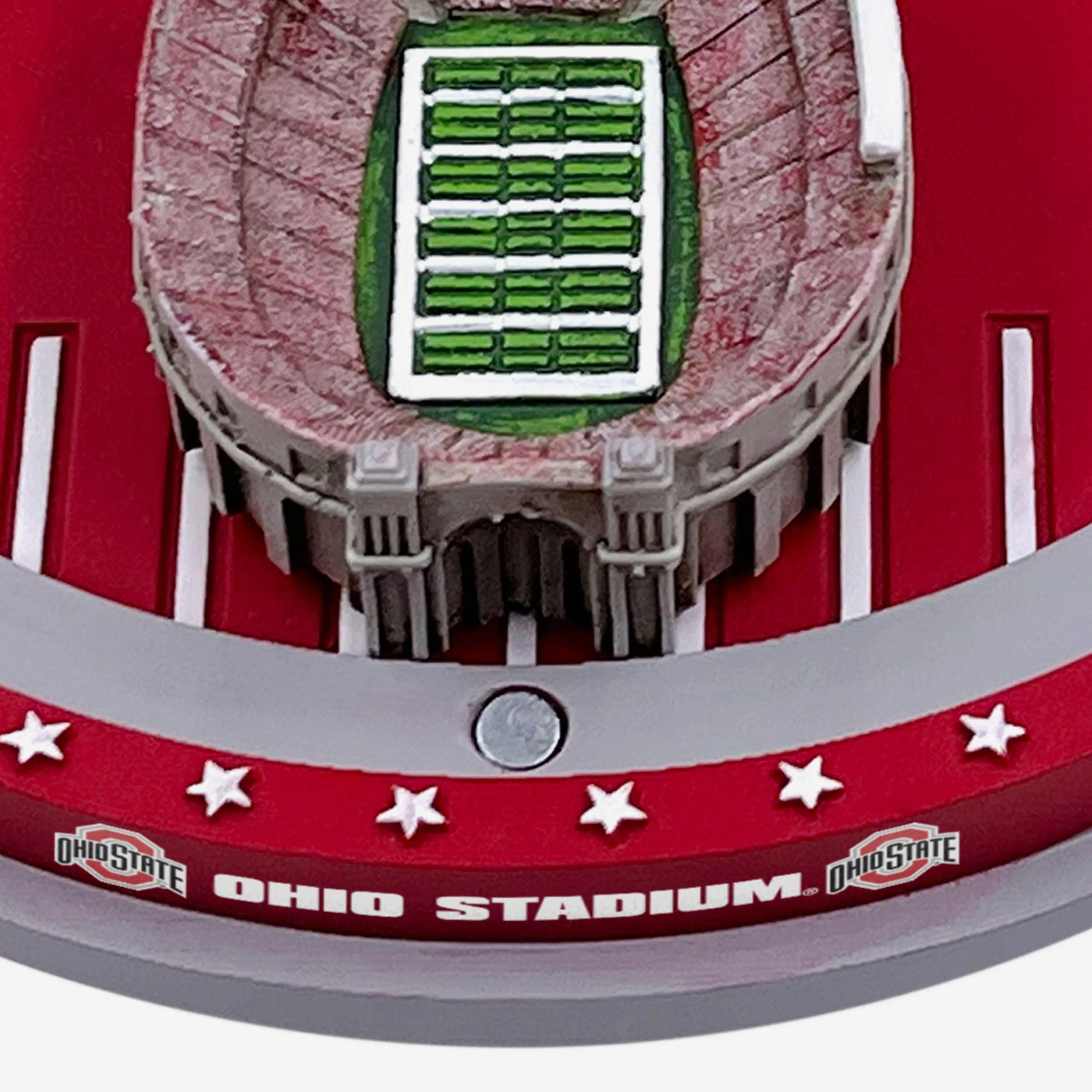 Woody Hayes Ohio State Buckeyes Magnetic Stadium Base Bobblehead
