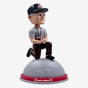 Woody Hayes Ohio State Buckeyes Magnetic Stadium Base Bobblehead