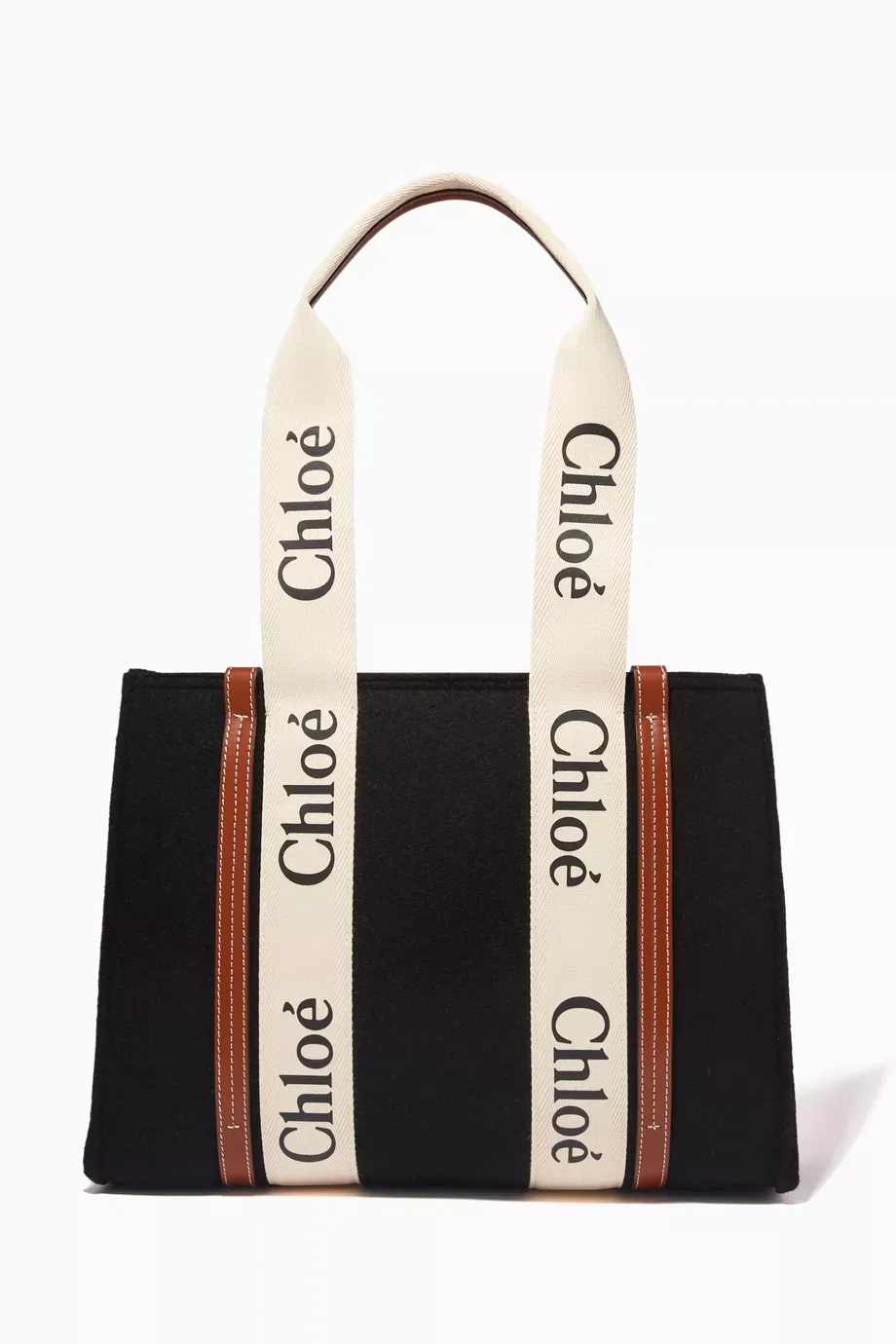 Woody Small Linen Tote